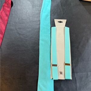 Men's Aqua Suspenders